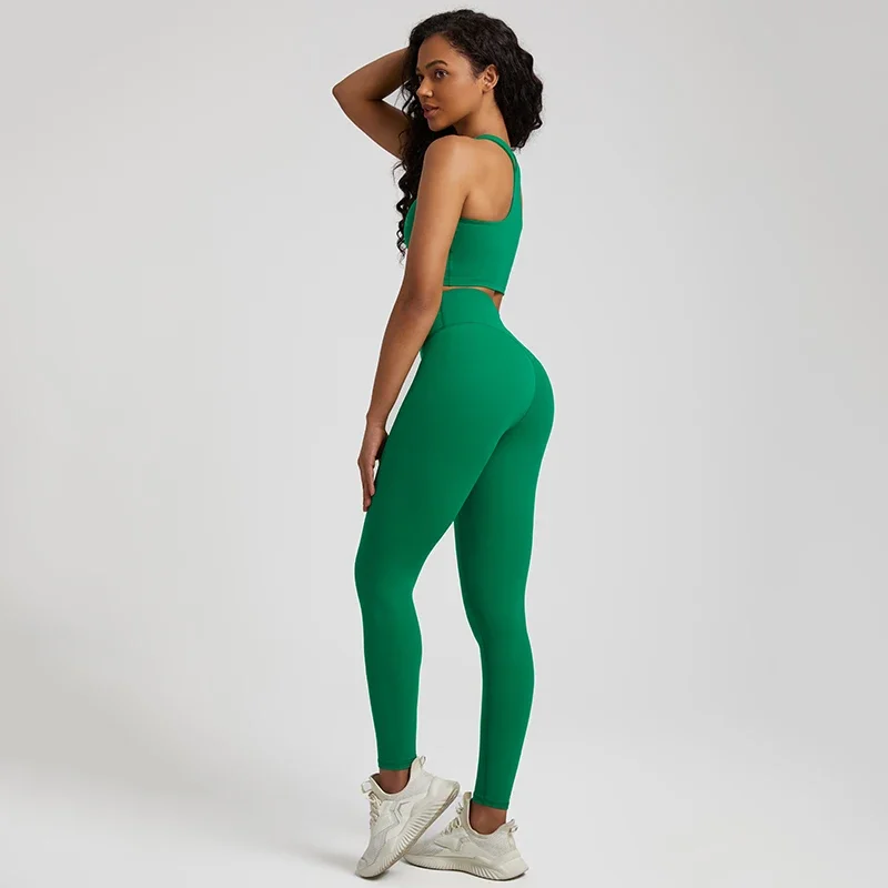 طقم يوغا من قطعتين للنساء - الصورة 3